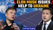 Elon Musk activates Starlink internet service in Ukraine after Kyiv minister’s plea | Oneindia News
