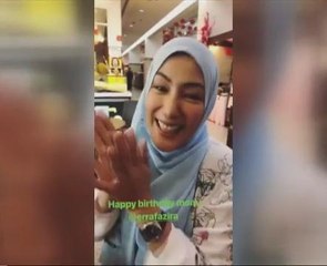"Happy Birthday Mom" - Laudya Cynthia Bella sambut hari lahir Erra Fazira
