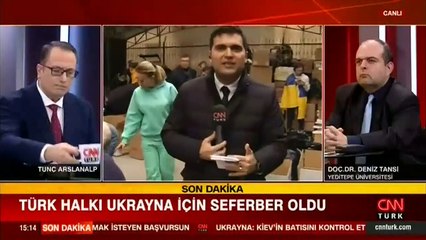 Türk halkı Ukrayna için seferber oldu