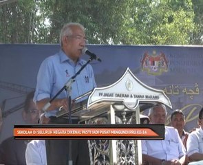 Sekolah di seluruh negara dikenal pasti jadi pusat mengundi PRU Ke-14