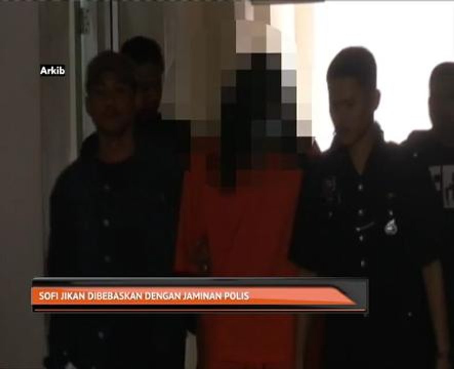Sofi Jikan dibebaskan dengan jaminan polis