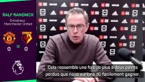 27e j. - Rangnick ne sait pas pourquoi Man United manque tant d'occasions