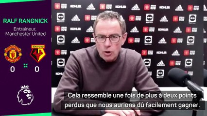 Rangnick ne sait pas pourquoi Man United manque tant d'occasions - Foot - ANG - MU