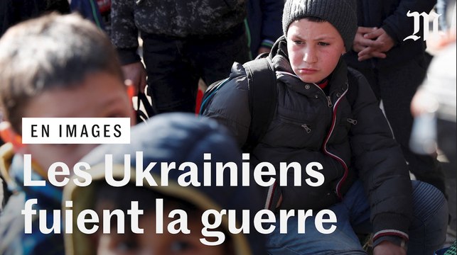 Guerre en Ukraine : les civils se réfugient dans les pays voisins