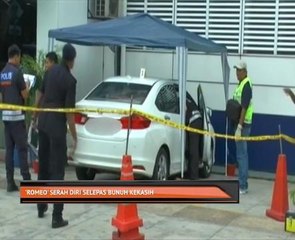 'Romeo' serah diri selepas bunuh kekasih