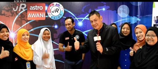 #AWANIJr: Wow jadinya bila YM Raja Hisham dan Tn Hj Amir bergabung bersama Eduwave TV