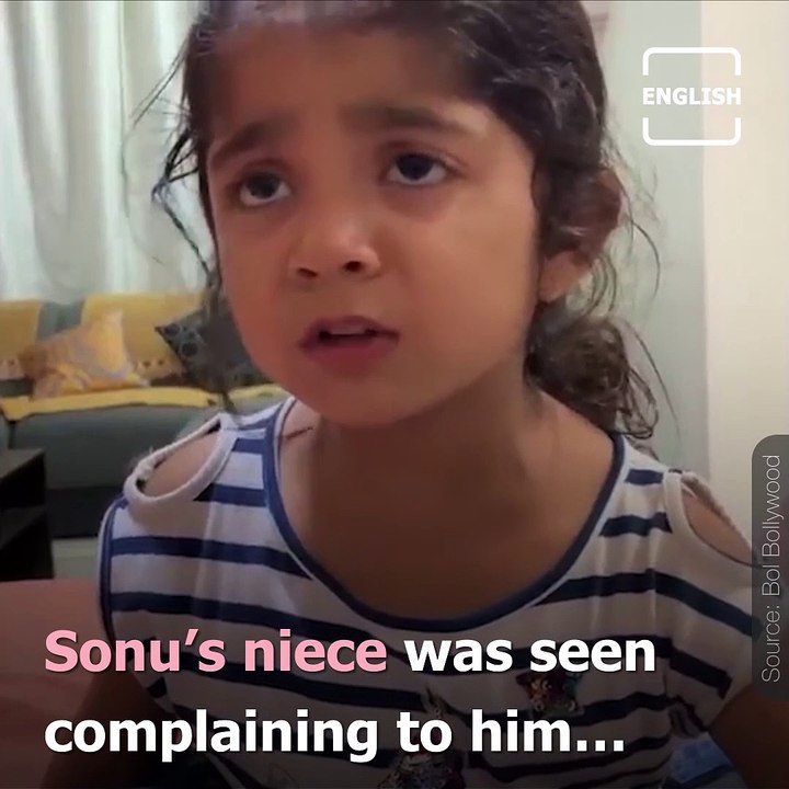 Video Of Sonu Sood’s Interaction With His Niece Goes Viral