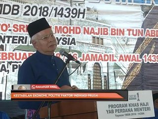 Kestabilan ekonomi dan politik faktor indikasi PRU14