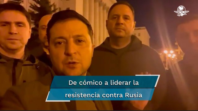 Volodimir Zelensky, presidente de Ucrania. De cómico a liderar la resistencia contra Rusia