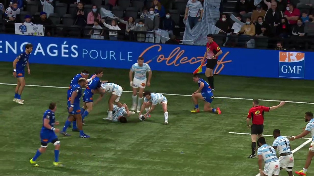 TOP 14 - Essai de Virimi VAKATAWA (R92) - Racing 92 - Castres Olympique - J19 - Saison 2021/2022