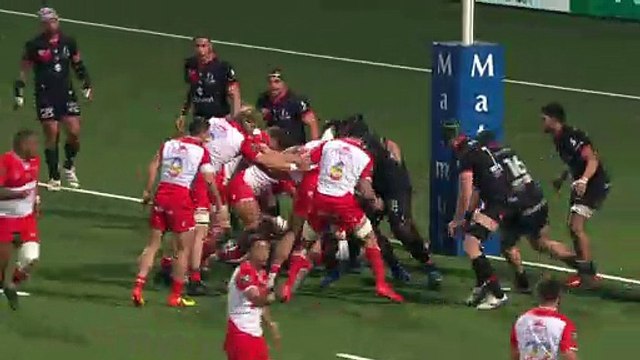TOP 14 - Essai de Yohann ARTRU (BO) - LOU RUGBY - Biarritz Olympique - J19 - Saison 2021/2022