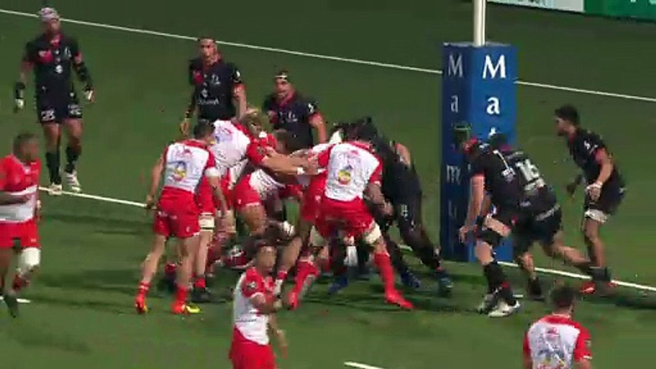 TOP 14 - Essai de Yohann ARTRU (BO) - LOU RUGBY - Biarritz Olympique - J19 - Saison 2021/2022