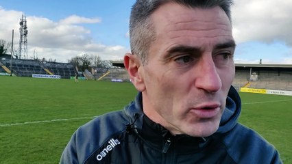 Rory Gallagher give his verdict on Derry's nine point defeat of Clare in Ennis