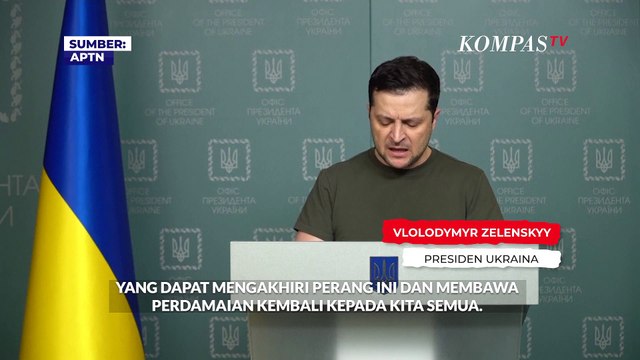 Presiden Ukraina Beri Opsi Tempat Alternatif untuk Bicara Damai dengan Rusia