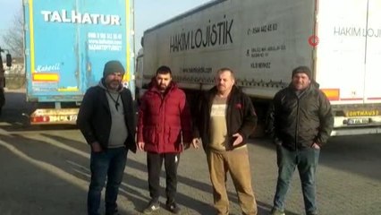 Türk tırcılar, Ukrayna'da mahsur kaldı