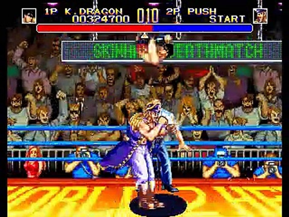 World Heroes 2 online multiplayer - neo-geo