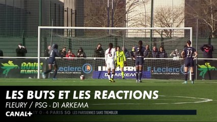 Les buts et les réactions après Fleury / PSG - D1 Arkema - 15ème journée