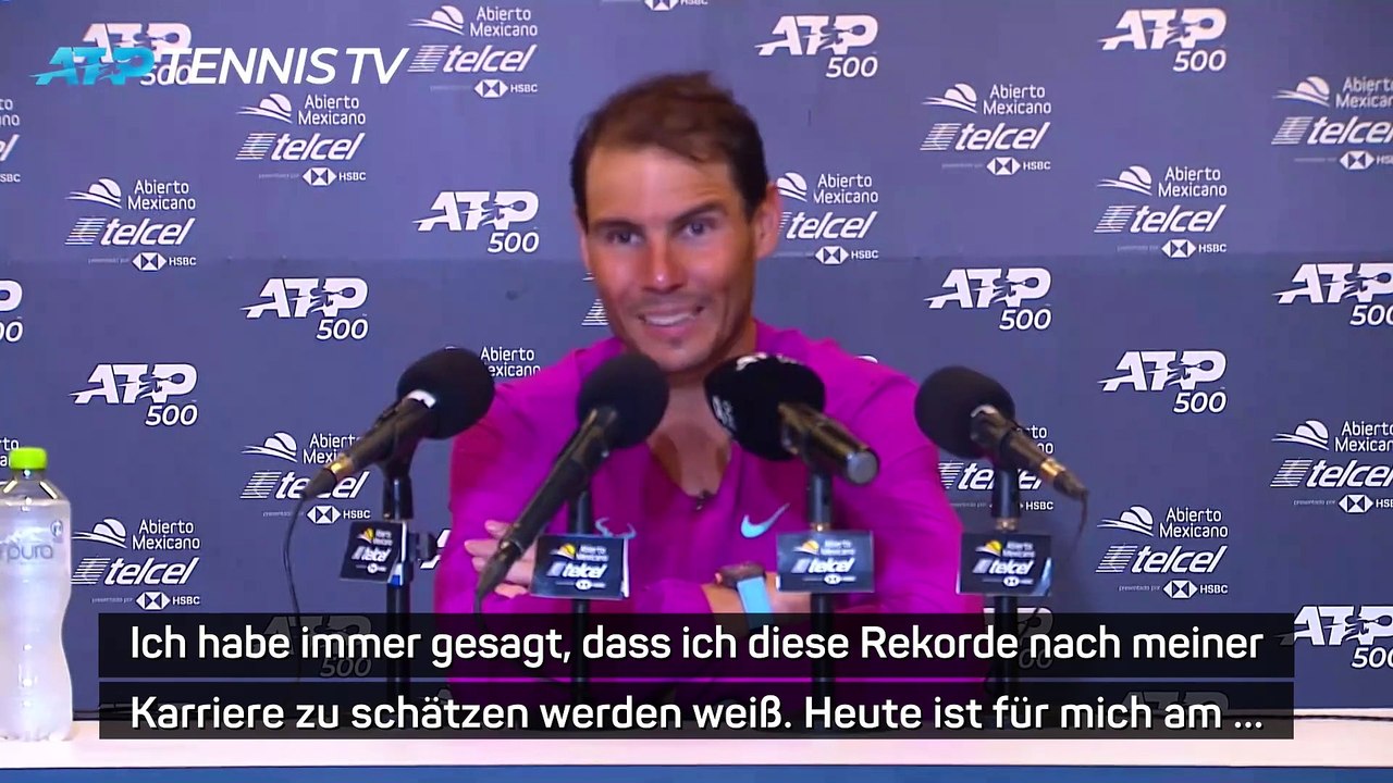 Nadal: “Dieser Sieg bedeutet mir sehr viel”
