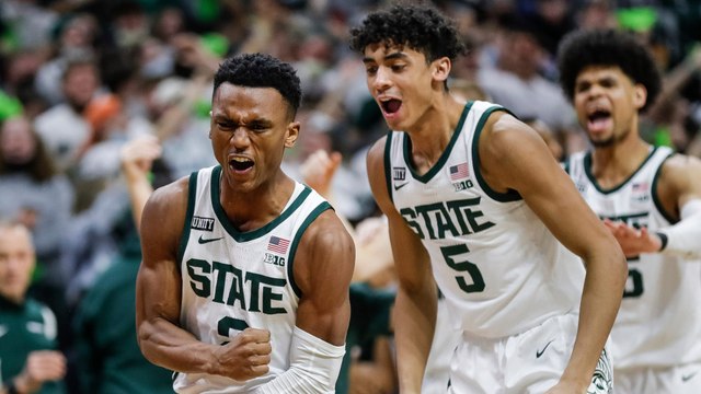 NCAAM 2/26 Recap: Michigan State Upsets #4 Purdue 68-65 On Upset Saturday!