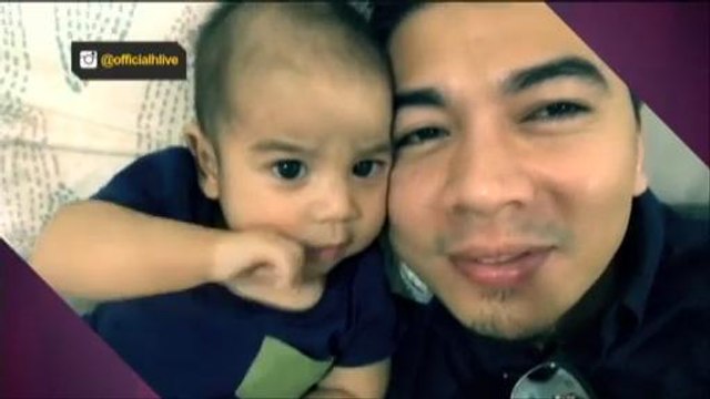 Amar Baharin & Amyra Rosli bahagia bersama Aqeef Anaqi