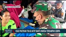 Jenderal TNI Dudung Kunjungi Pengungsian Gempa, Pastikan TNI Aktif Membantu Warga