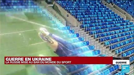 Guerre en Ukraine : la Russie mise au ban du monde du sport