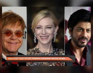 Shah Rukh Khan antara penerima Anugerah Kristal di WEF