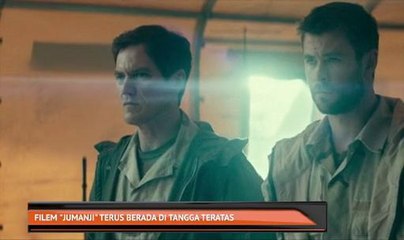 Filem "Jumanji" terus berada di tangga teratas