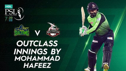 Outclass Innings By Mohammad Hafeez | Multan vs Lahore | Match 34 Final | HBL PSL 7 | ML2G