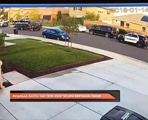 Pasangan suami isteri rantai dan dera anak bertahun