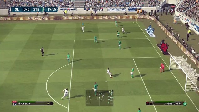 PES 2017 : Olympique Lyonnais/AS Saint Etienne