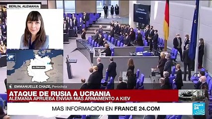 Ucrania: Alemania aprobó enviar más armamento a Kiev