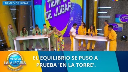 'En la Torre', un juego que nos llenó de nervios. | Programa 26 febrero 2022 PARTE 1|Venga La Alegría