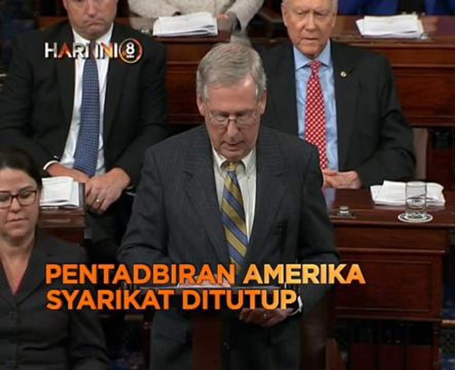 Fokus Hari Ini 8 Malam: Pentadbiran Amerika Syarikat ditutup
