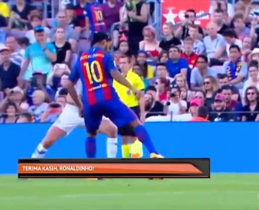 Terima kasih, Ronaldinho!