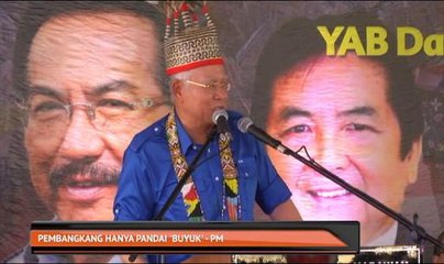 Pembangkang hanya pandai 'buyuk' - PM