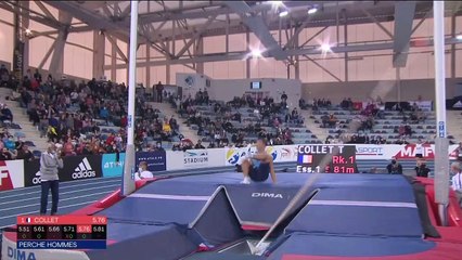 Collet crée la surprise à la perche - Athlé - Indoor - ChF