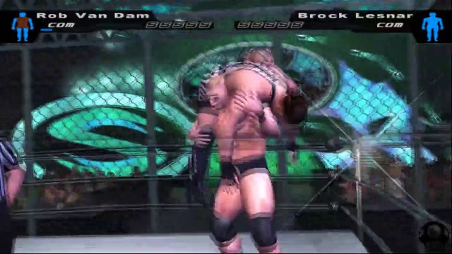 Here Comes the Pain Rob Van Dam vs Brock Lesnar