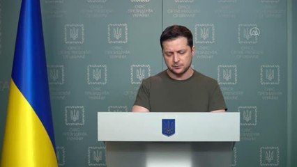 Zelenskiy, Rus heyetiyle toplantının sonuç vereceğine çok inanmadığını söyledi