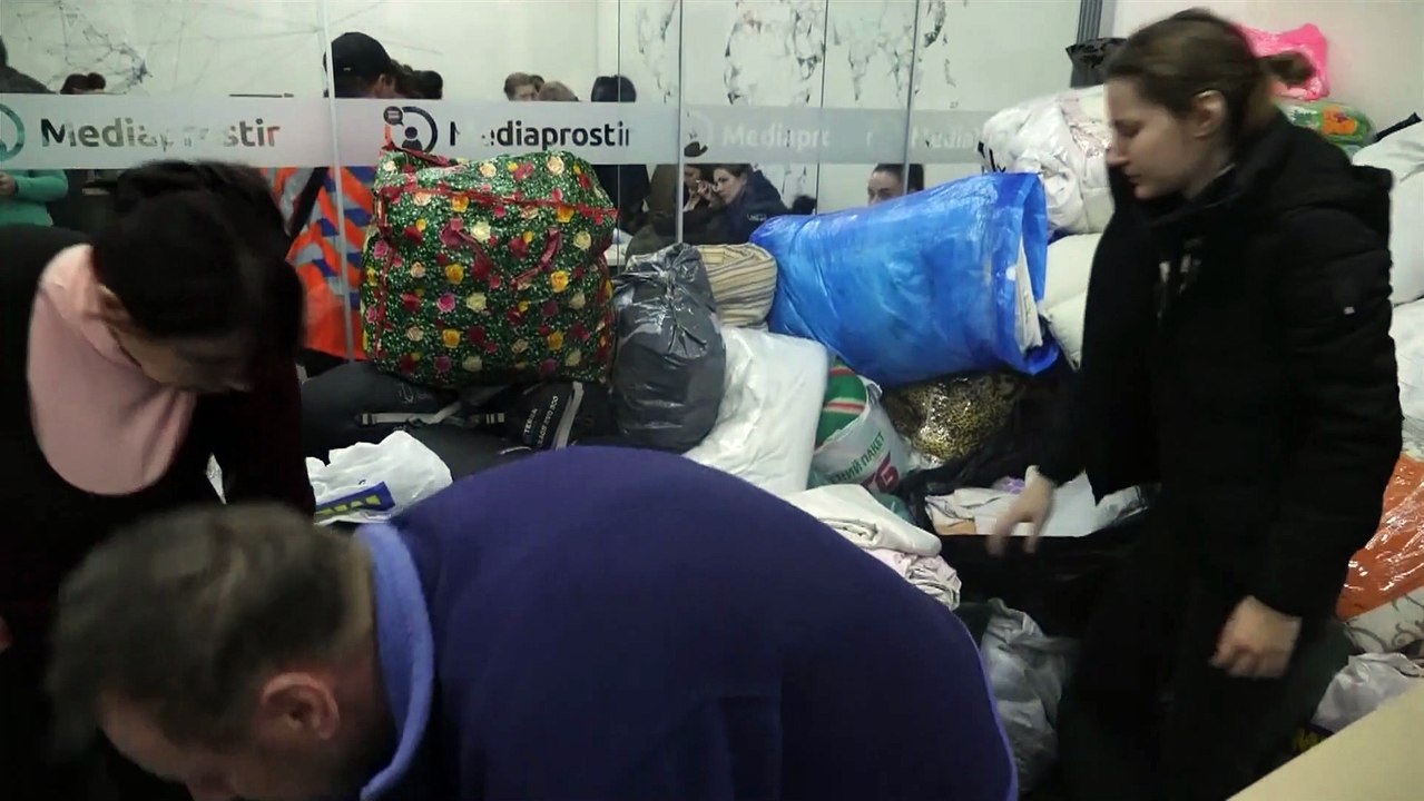 Dnipro, südostukraine: melden zum kriegsdienst