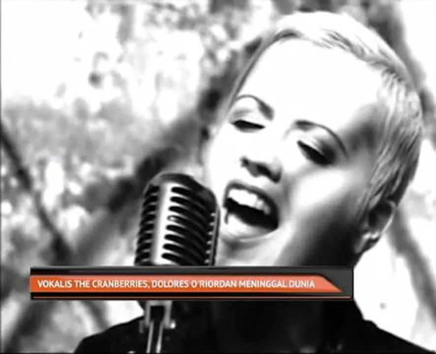 Vokalis The Cranberries, Dolores O'Riordan meni...