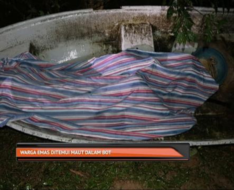 Warga emas ditemui maut dalam bot