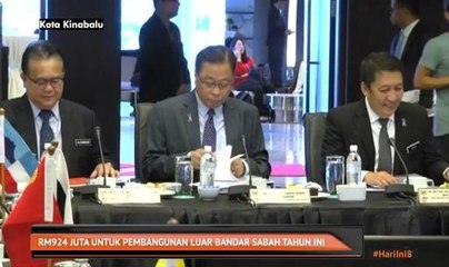 RM924 juta untuk pembangunan luar bandar Sabah tahun ini