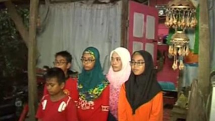Bangsal buruk 'istana' lima beranak