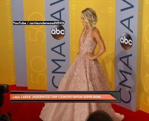 Lagu Carrie Underwood dan Ludacris untuk Super Bowl