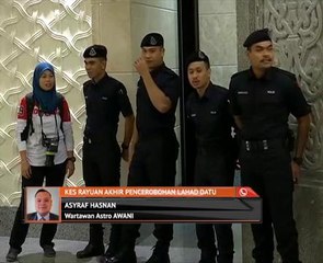 Kes rayuan akhir pencerobohan Lahad Datu