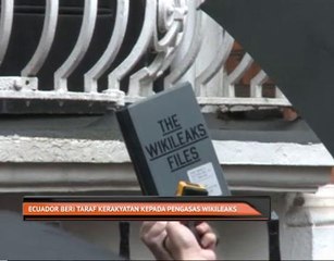 Ecuador beri taraf kerakyatan kepada pengasas Wikileaks