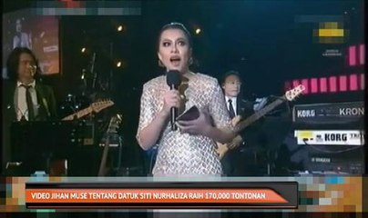 Video Jihan Muse tentang Datuk Siti Nurhaliza raih 170,000 tontonan