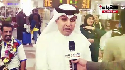 استقبال كبير وفرحة غامرة بعودة أبطال المعاقين من البحرين