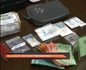 Polis tangkap lapan dalang pengedar dadah
